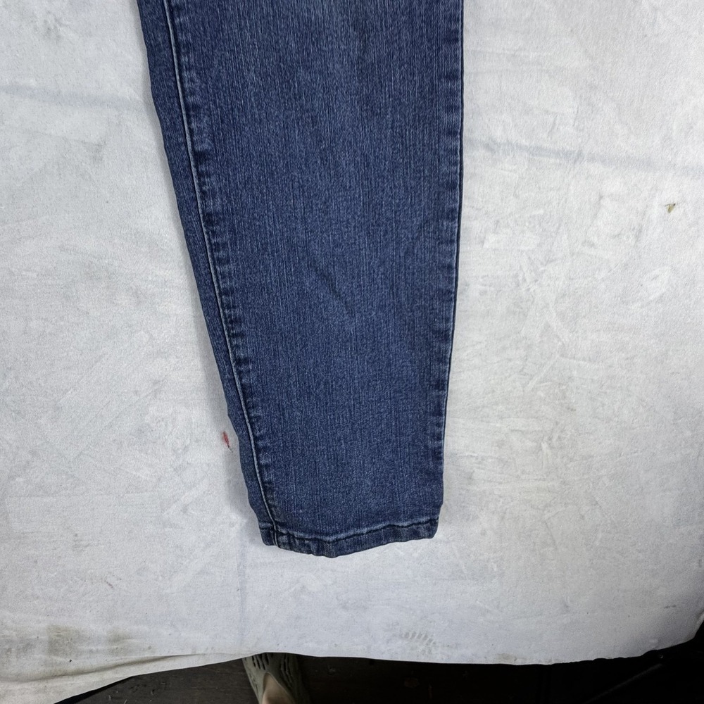Miss Poured In Blue Womens Skinny‎ Jeans Blue Denim Stretch Comfort Streetwear 8 - Picture 12 of 16